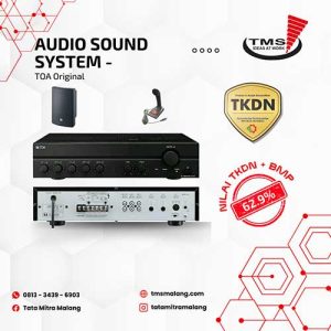 Audio System TOA DIGITAL AMPLIFIER ZA-3212D-AS 1