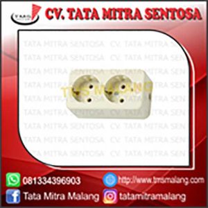 Stop Contact 2 Lubang